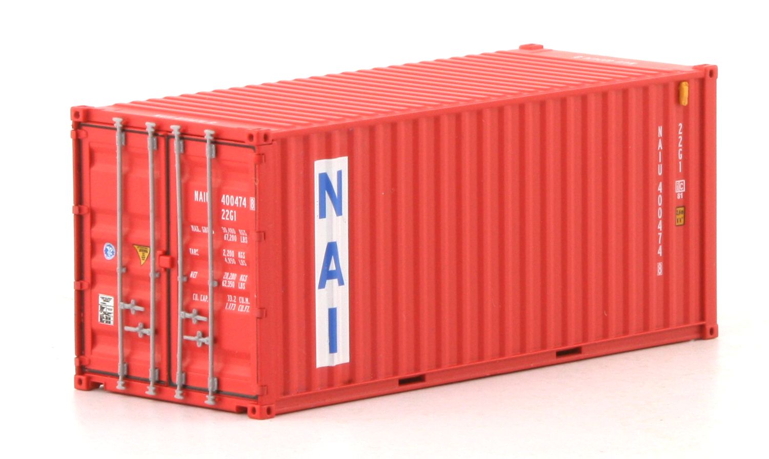 PT-Trains 820005 - Container 20' 'PSL NAI', NAIU4004748