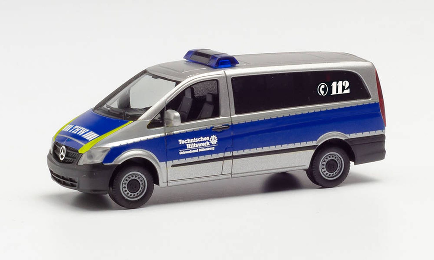 Herpa 096140 - Mercedes-Benz Vito Bus 'THW Dillenburg'