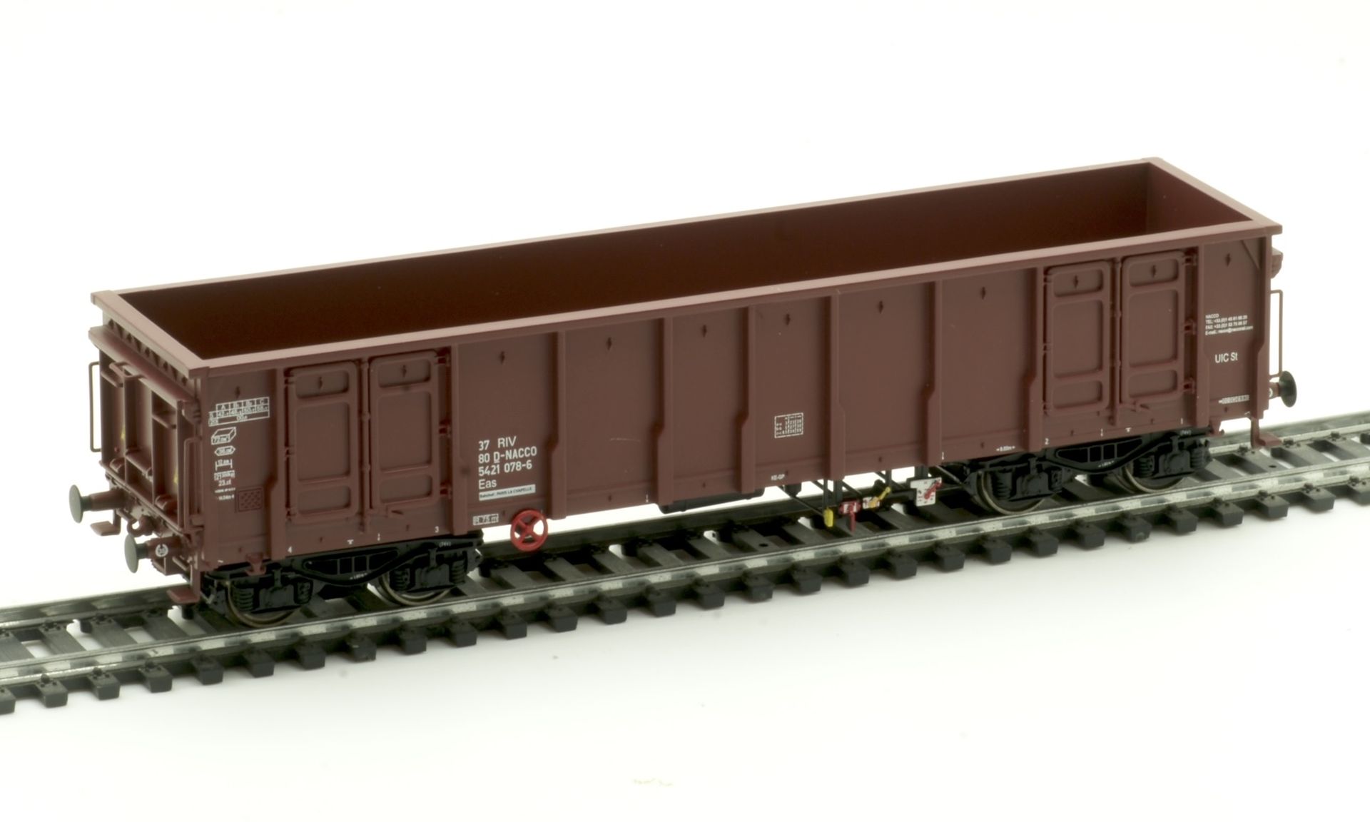Albert Modell 542042 - Offener Güterwagen Eas, D-NACCO, Ep.VI