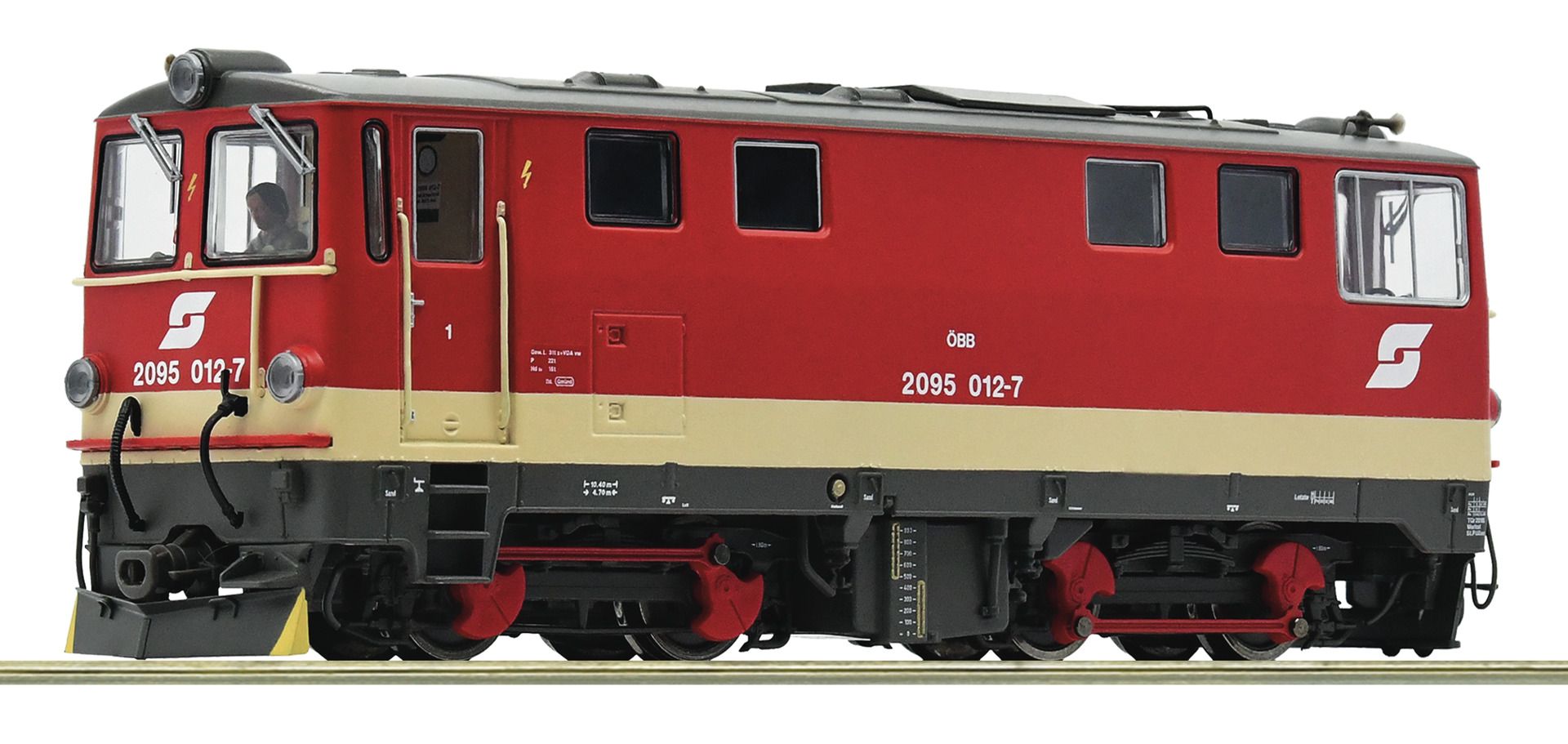 Roco 7350001 - Diesellok 2095 12-7, ÖBB, Ep.IV-V, DC-Sound
