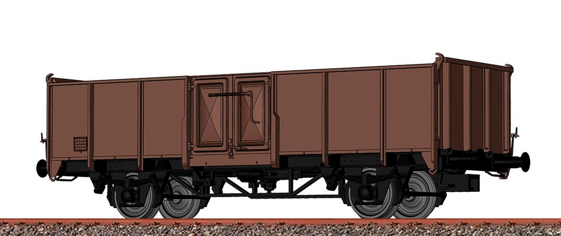 Brawa 50073 - Offener Güterwagen Omm, ÖBB, Ep.III