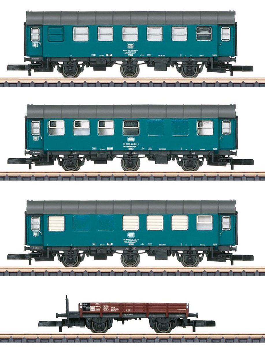 Märklin 87762 - Wagenset Bauzug, DB, Ep.IV