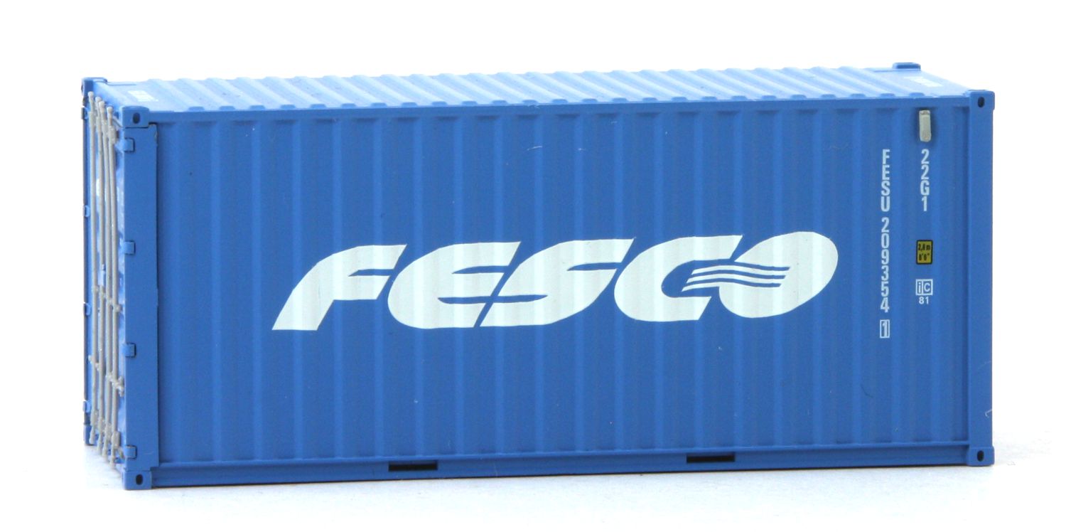 PT-Trains 820057 - Container 20' 'FESCO', FESU2093541
