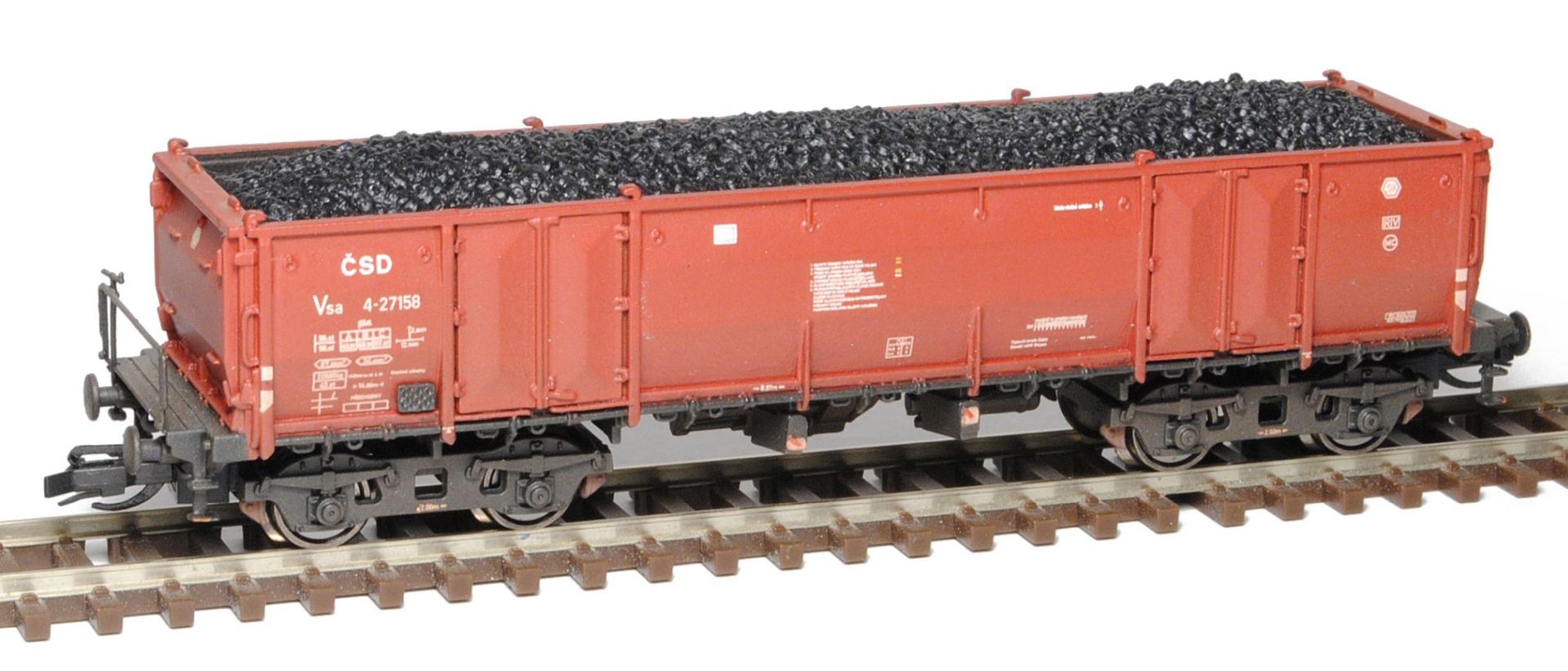 sdv-model 12138 - Offener Güterwagen Eal/Vsa 10, CSD, Ep.III-IV, Bausatz