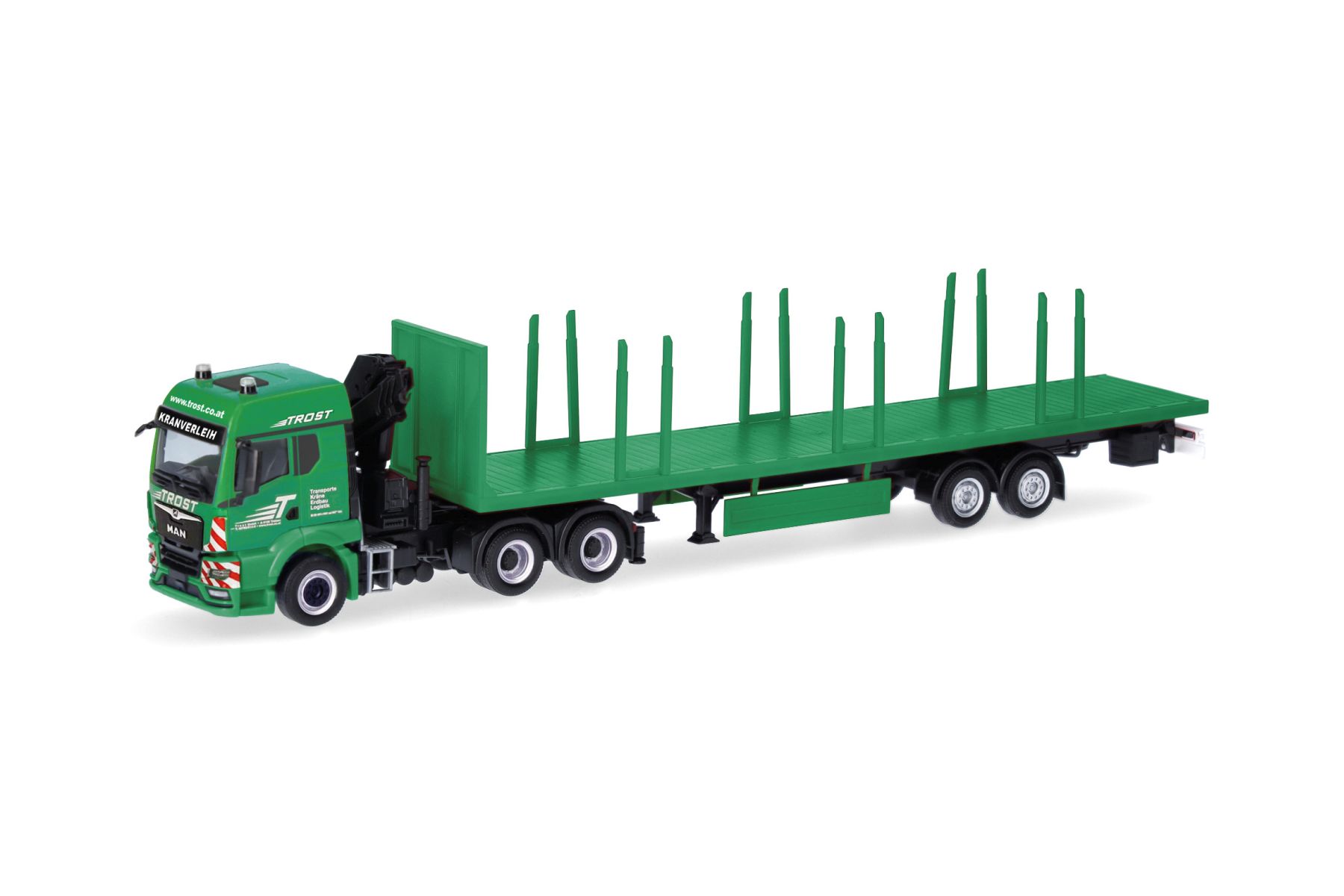 Herpa 320368 - MAN TGS TM Rungen-Sattelzug "Trost"