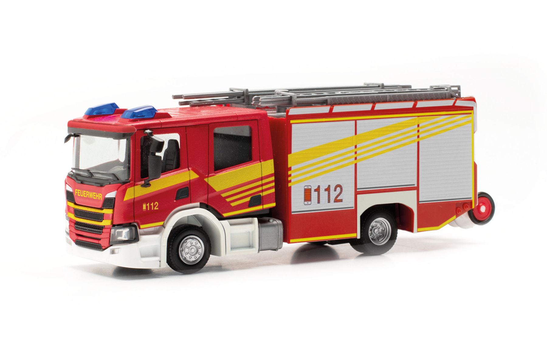 Herpa 097505 - Scania CP Crewcab Löschfahrzeug "Feuerwehr"