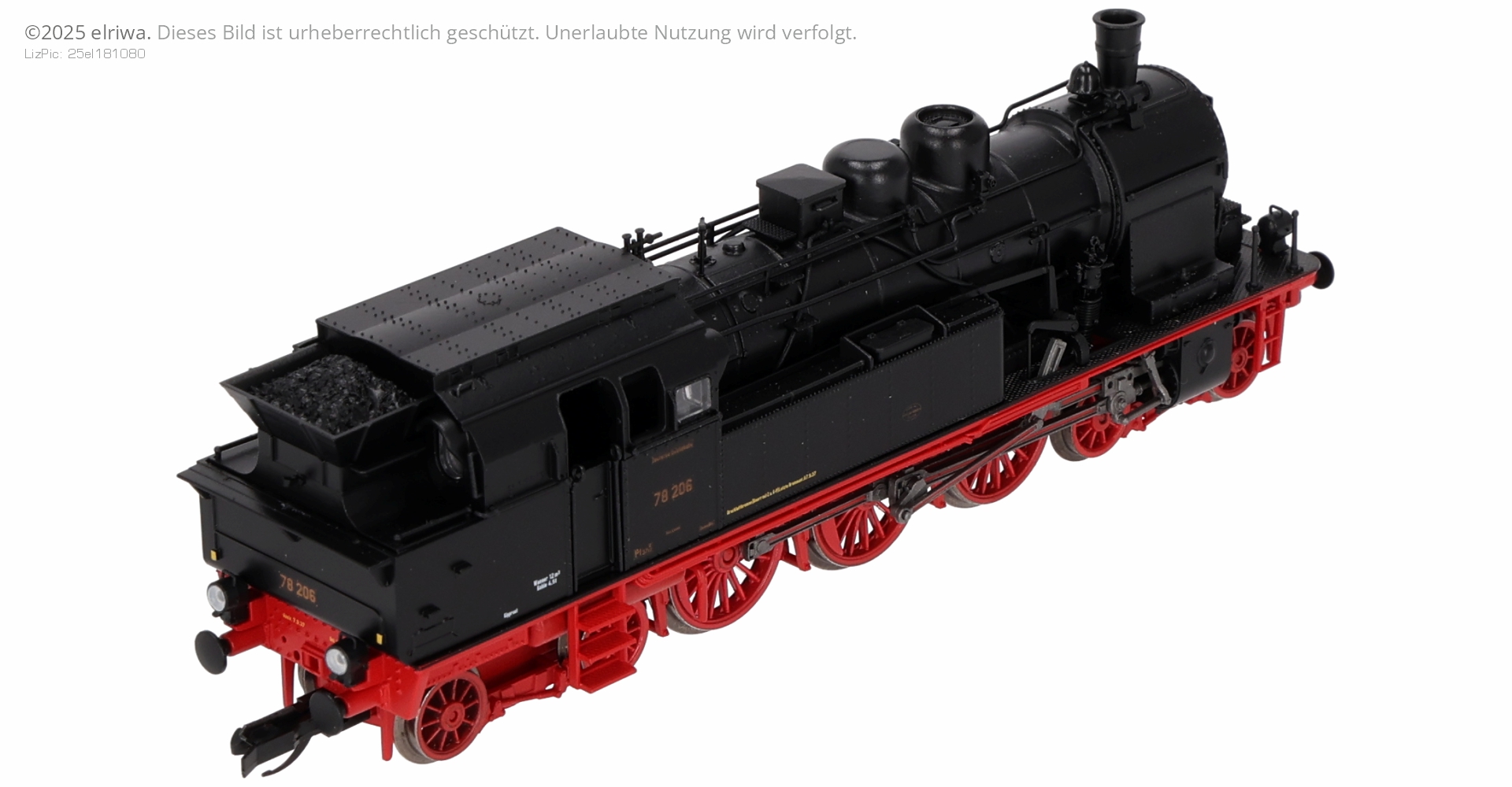 Tillig 04203 - Dampflok BR 78.0, DRG, Ep.II 'Ruhr-Schnellverkehr'