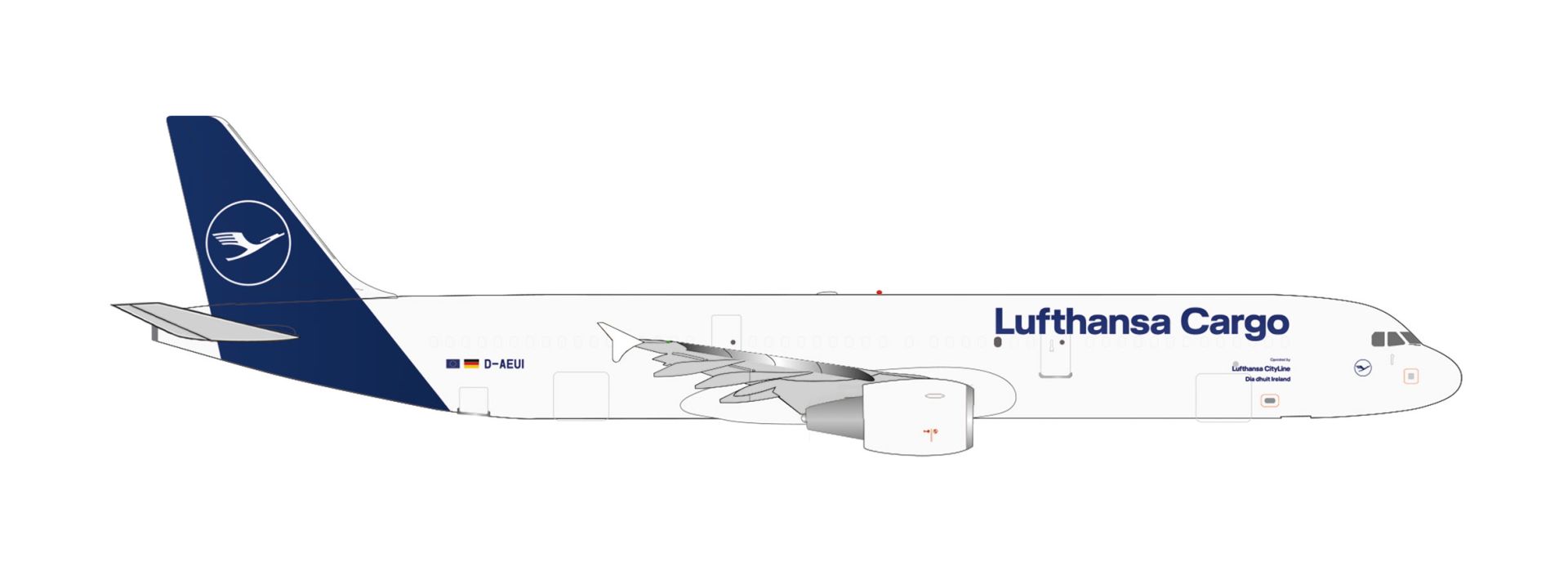 Herpa 536660-001 - Lufthansa Cargo Airbus A321P2F – D-AEUI Herpa 536660-001 - Lufthansa Cargo Airbus A321P2F – D-AEUI