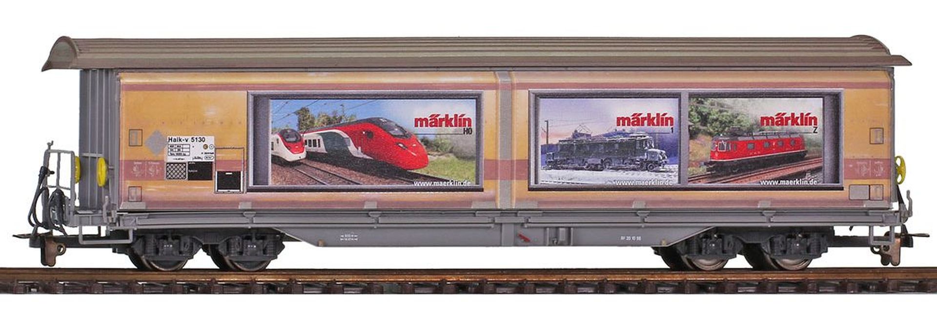 Bemo 2288108 - Schiebewandwagen Haik-v 5130 'Märklin  Jahreswagen 2025', RhB, Ep.VI