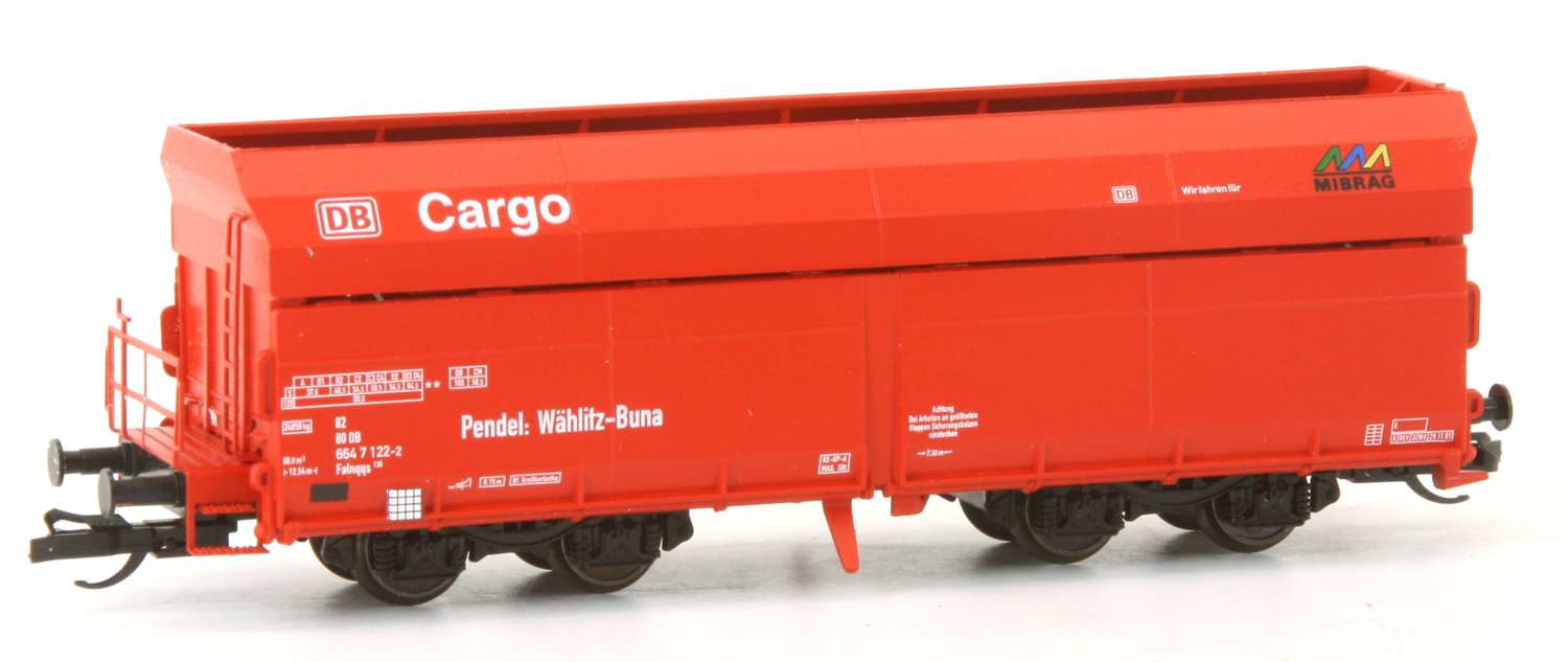 Tillig 15294 - Selbstentladewagen Falnqqs, DB-Cargo, MIBRAG, Ep.V
