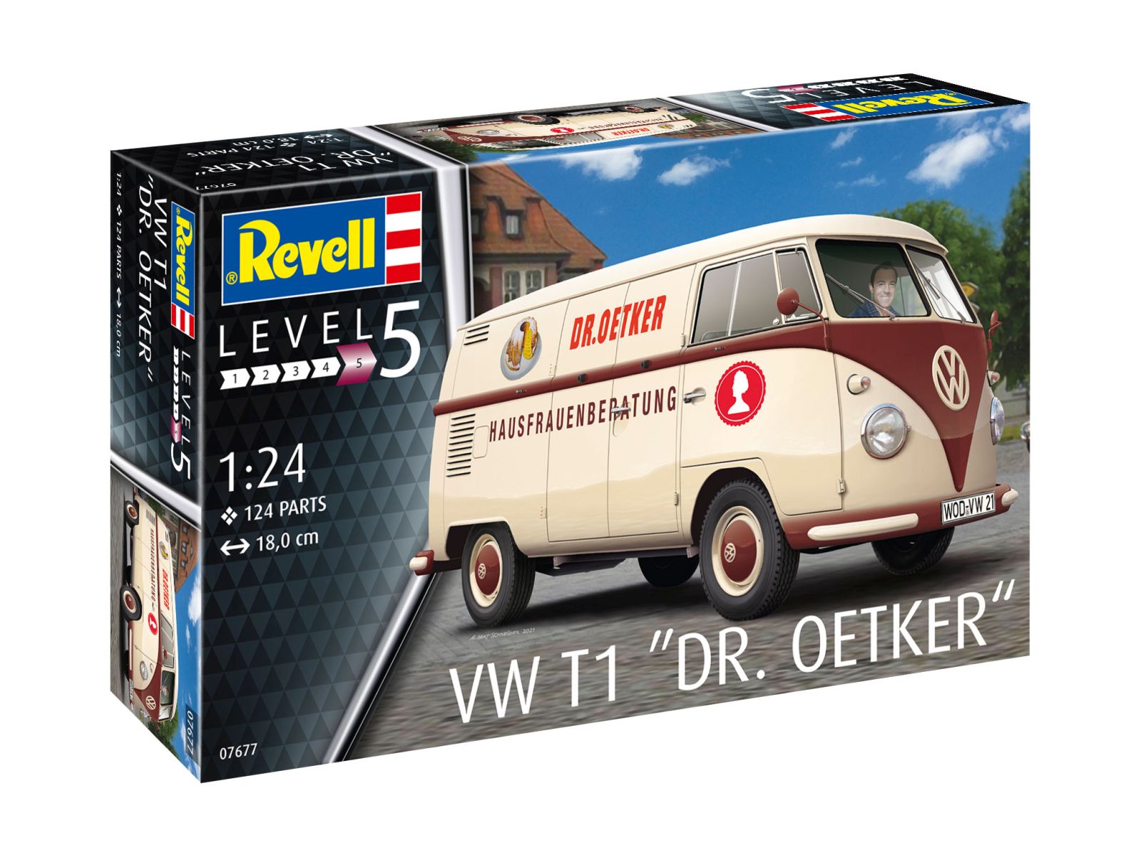 Revell 07677 - VW T1 "Dr. Oetker" Revell 07677 - VW T1 "Dr. Oetker"