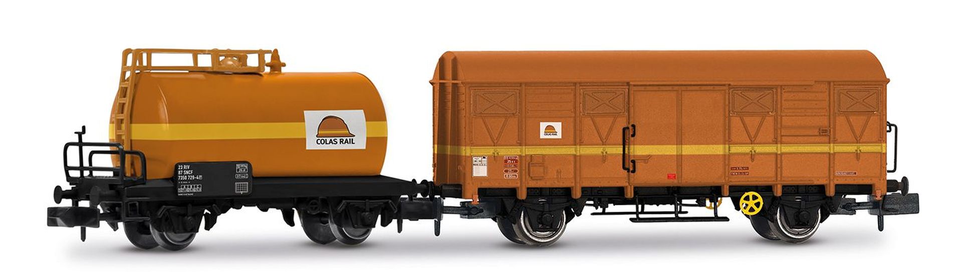 Arnold HN6679 - 2er Set Güterwagen, Colas Rail, Ep.V