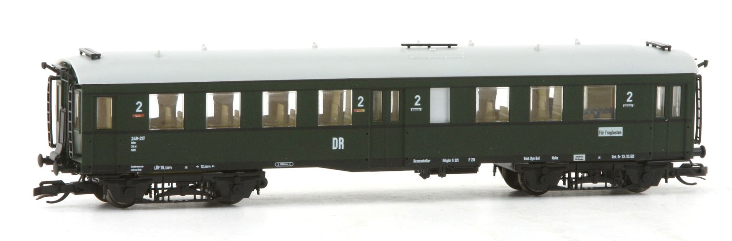 Saxonia 120006 - Personenwagen Bauart 'Altenberg', 2. Klasse, DR, Ep.III, 2. BN