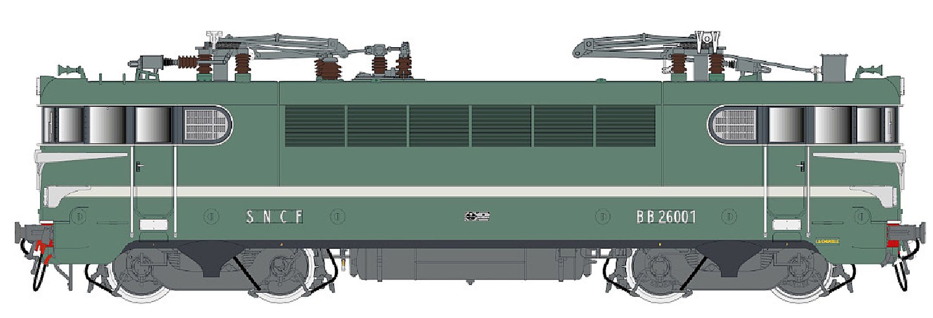 L.S. Models LS10230 - E-Lok BB 26000, 26001, SNCF, Ep.III L.S. Models LS10230 - E-Lok BB 26000, 26001, SNCF, Ep.III