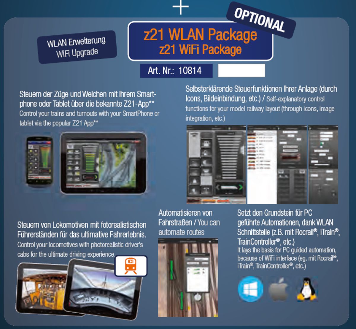Roco 10814 - WLAN-Package+Z21 App