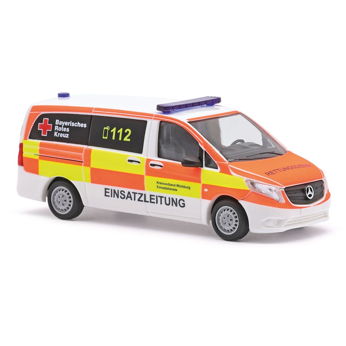 Busch 51155 - Mercedes-Benz Vito BRK Würzburg, Bj. 2014