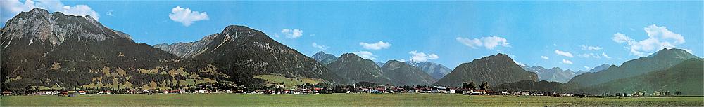 Faller 180516 - 3teiliger Modellhintergrund Oberstdorf