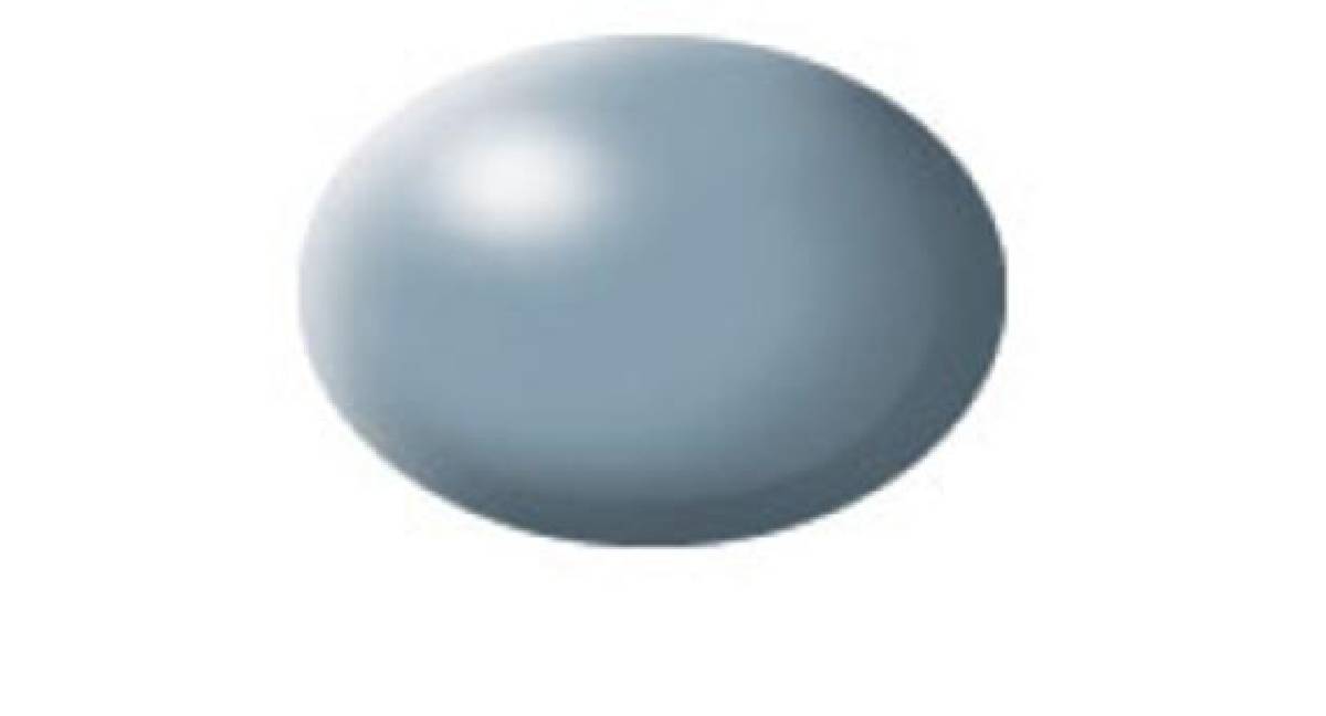 Revell 36374 - Aqua Color, grau, seidenmatt, 18ml