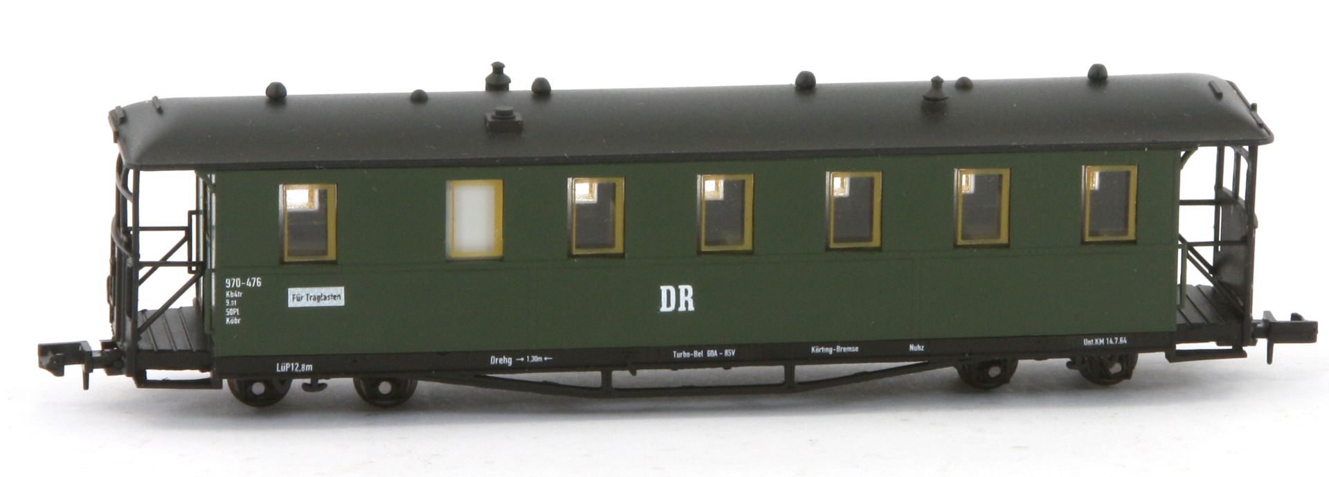 Karsei 29017 - Traglastenwagen KB4tr, DR, Ep.III-IV, 970-476