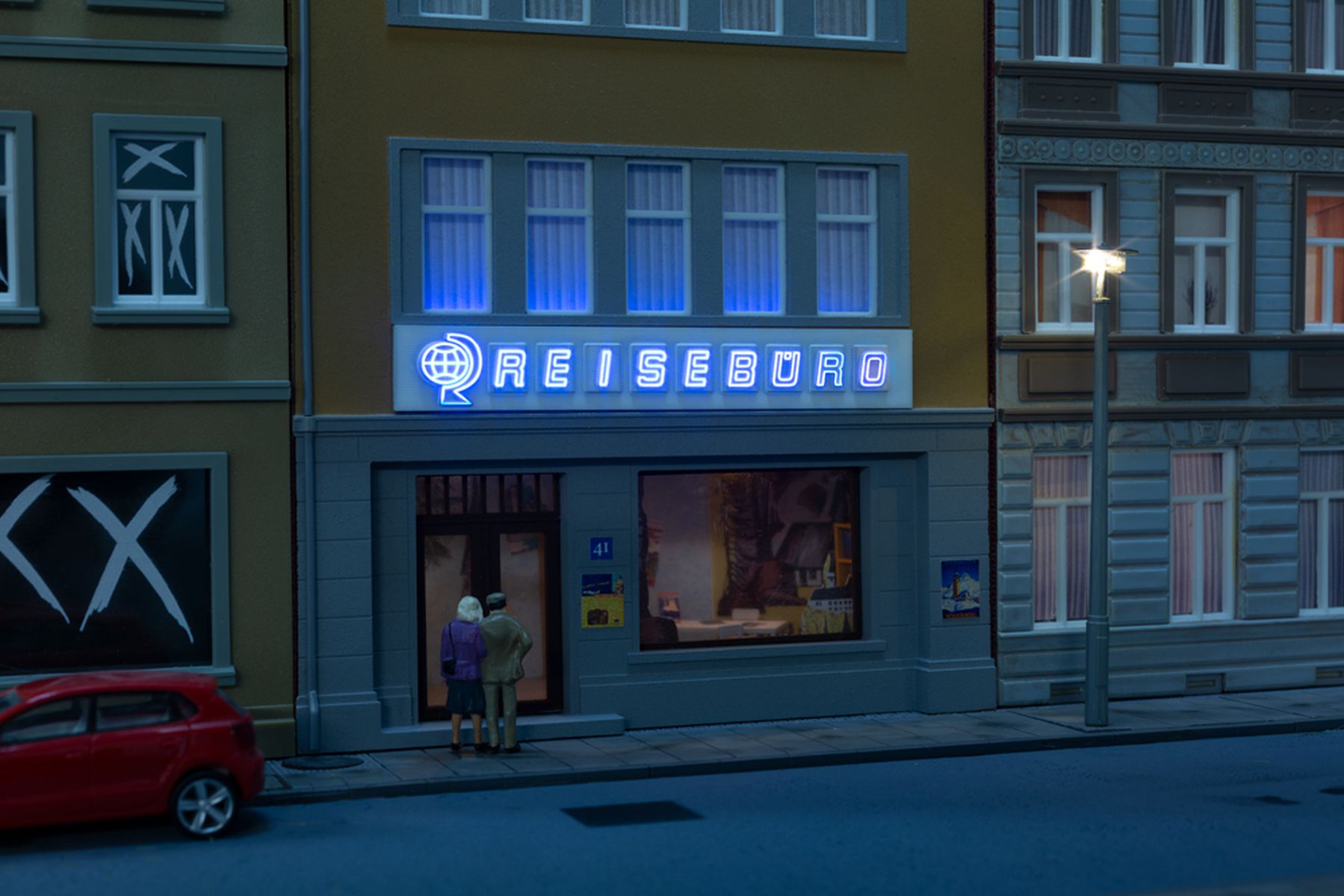 Auhagen 58102 - LED-Beleuchtung 'Reisebüro'