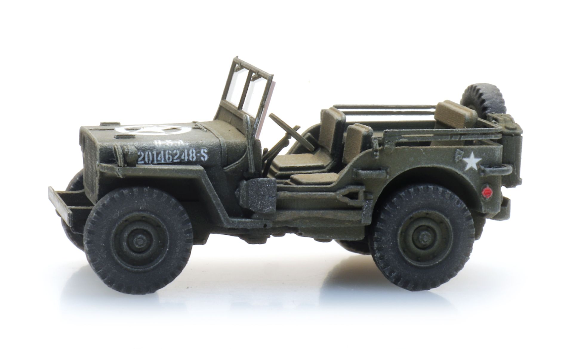 Artitec 1870209 - US Willys Jeep, Bausatz