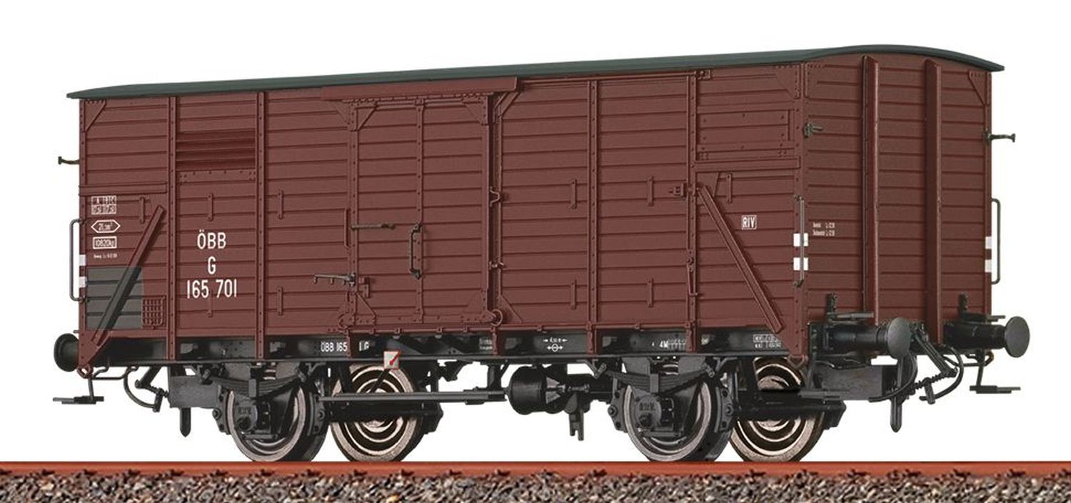 Brawa 67497 - Gedeckter Güterwagen G10, ÖBB, Ep.III