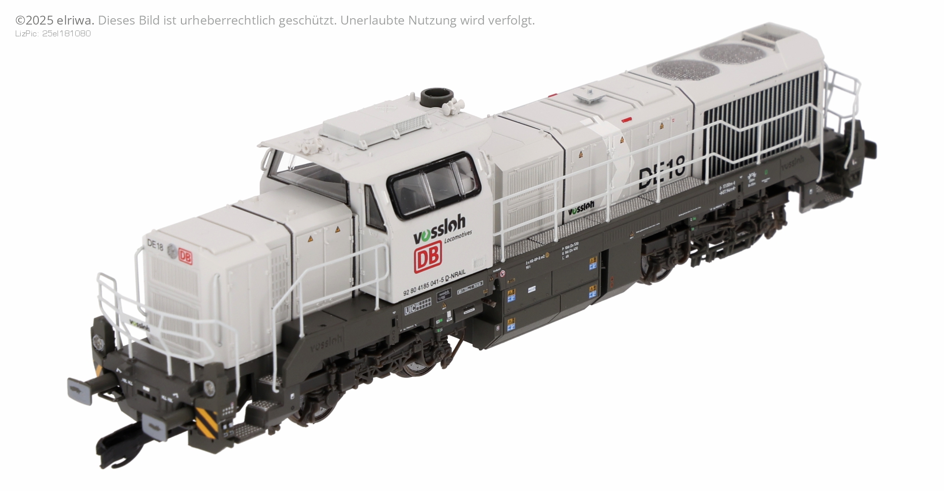 Arnold HN9058S - Diesellok DE 18, DBAG-NorthRail, Ep.VI, DC-Sound