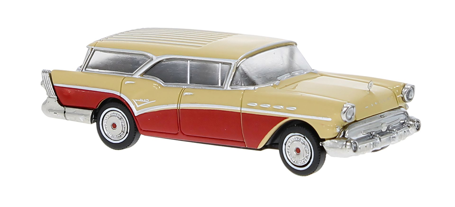 Brekina 18176 - Buick Caballero beige/rot