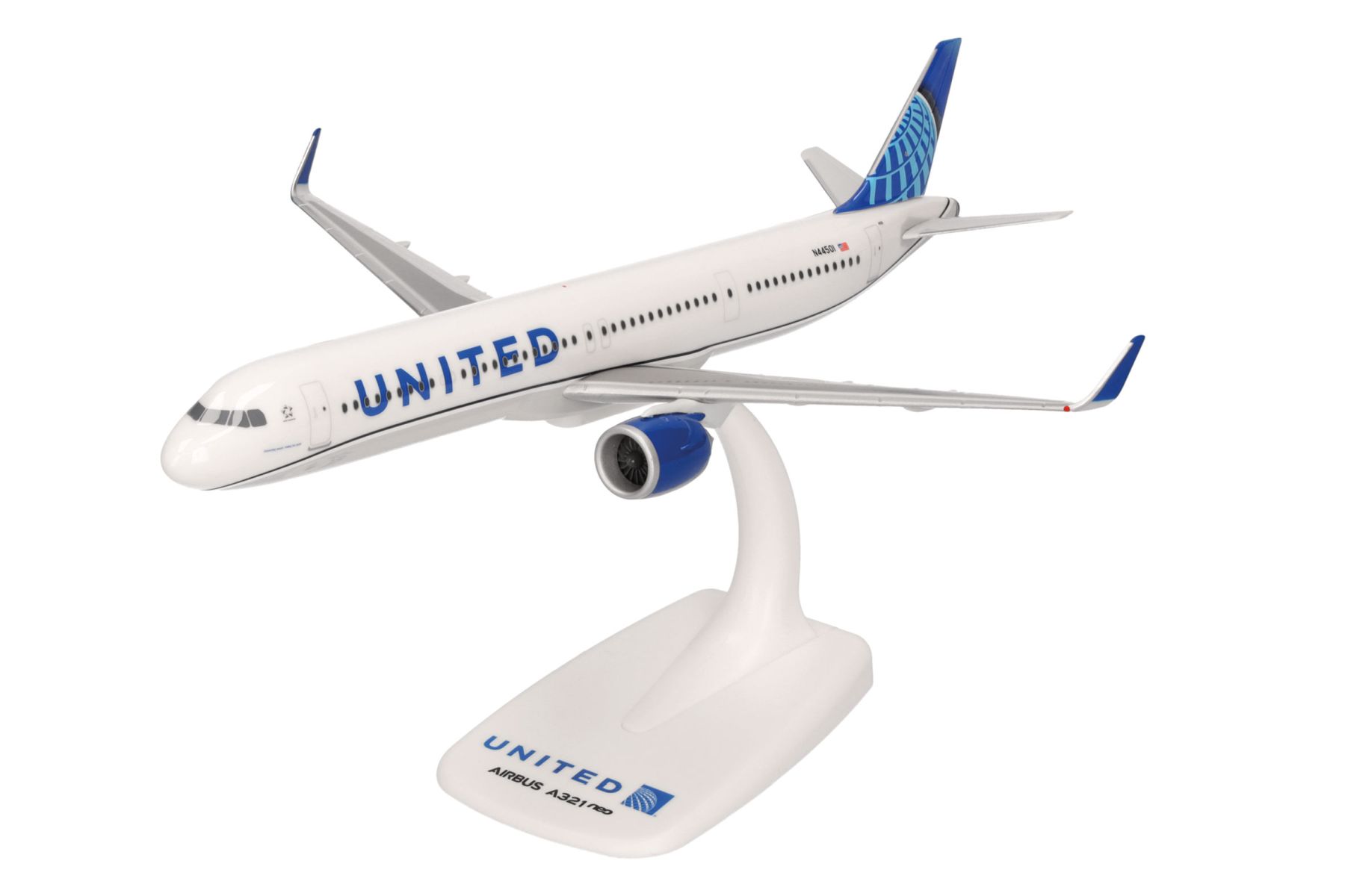 Herpa 614351 - United Airlines Airbus A321neo - N44501