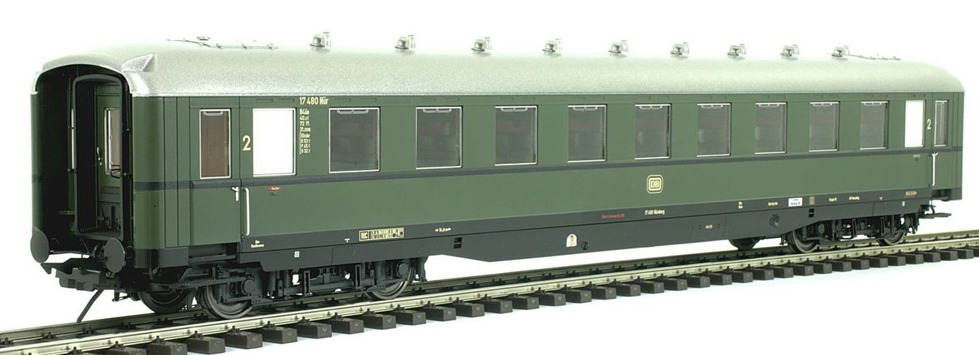 Lenz 41261-02 - Schürzenwagen C4ü-38, 3. Klasse, DB, Ep.III Lenz 41261-02 - Schürzenwagen C4ü-38, 3. Klasse, DB, Ep.III