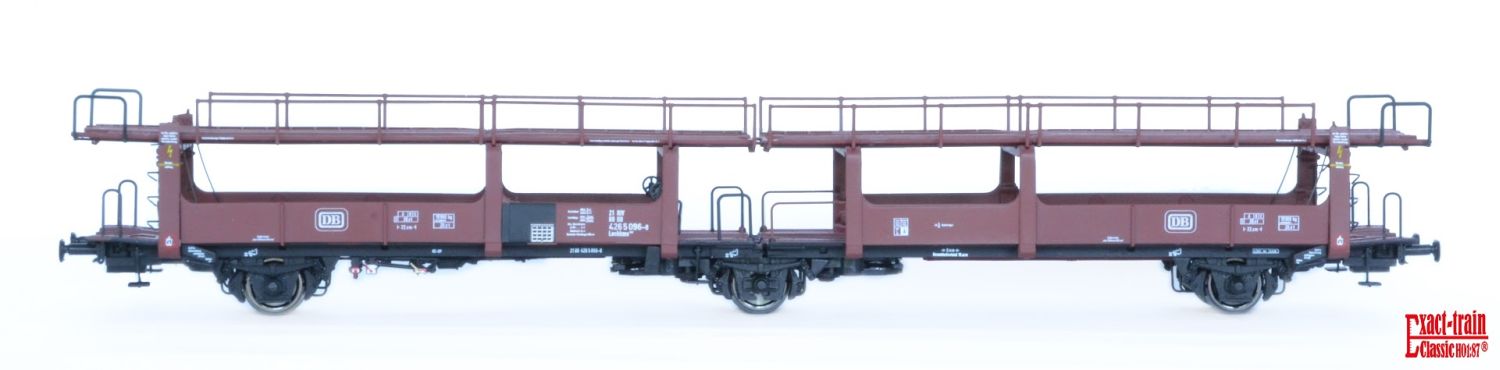Exact-Train EX21365 - Autotransportwagen Laekkms 542, DB, Ep.IV