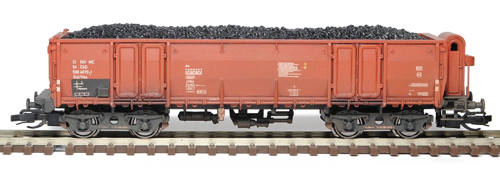 sdv-model 12139 - Offener Güterwagen Eal/Vsa, CSD, Ep.III-IV, Bausatz