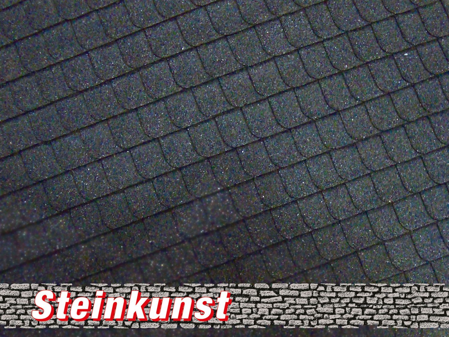 Vollmer 48831 - Dachplatte Schiefer, 60 x 100cm