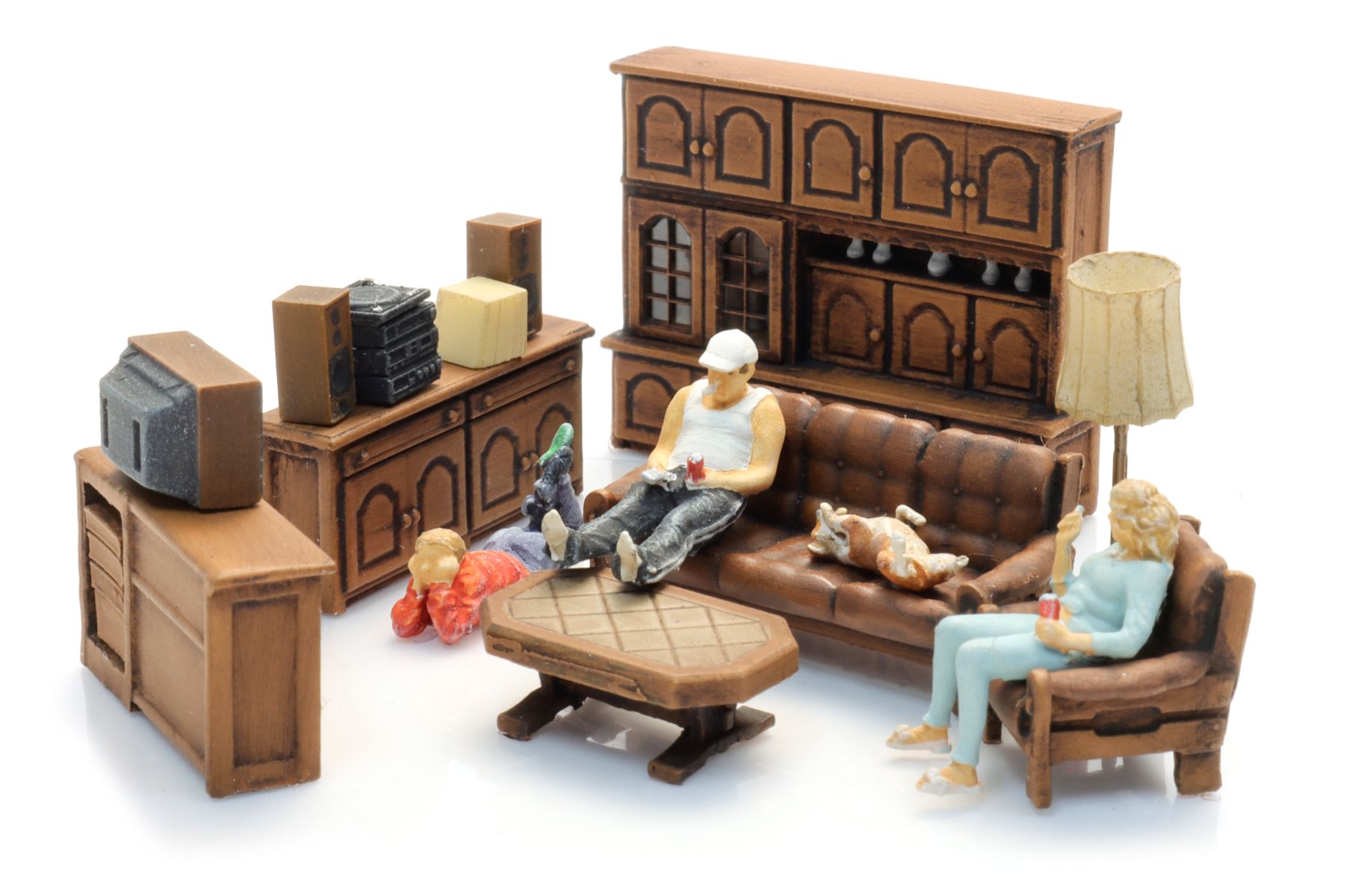 Artitec 5870124 - Stubenhocker, 3 Figuren