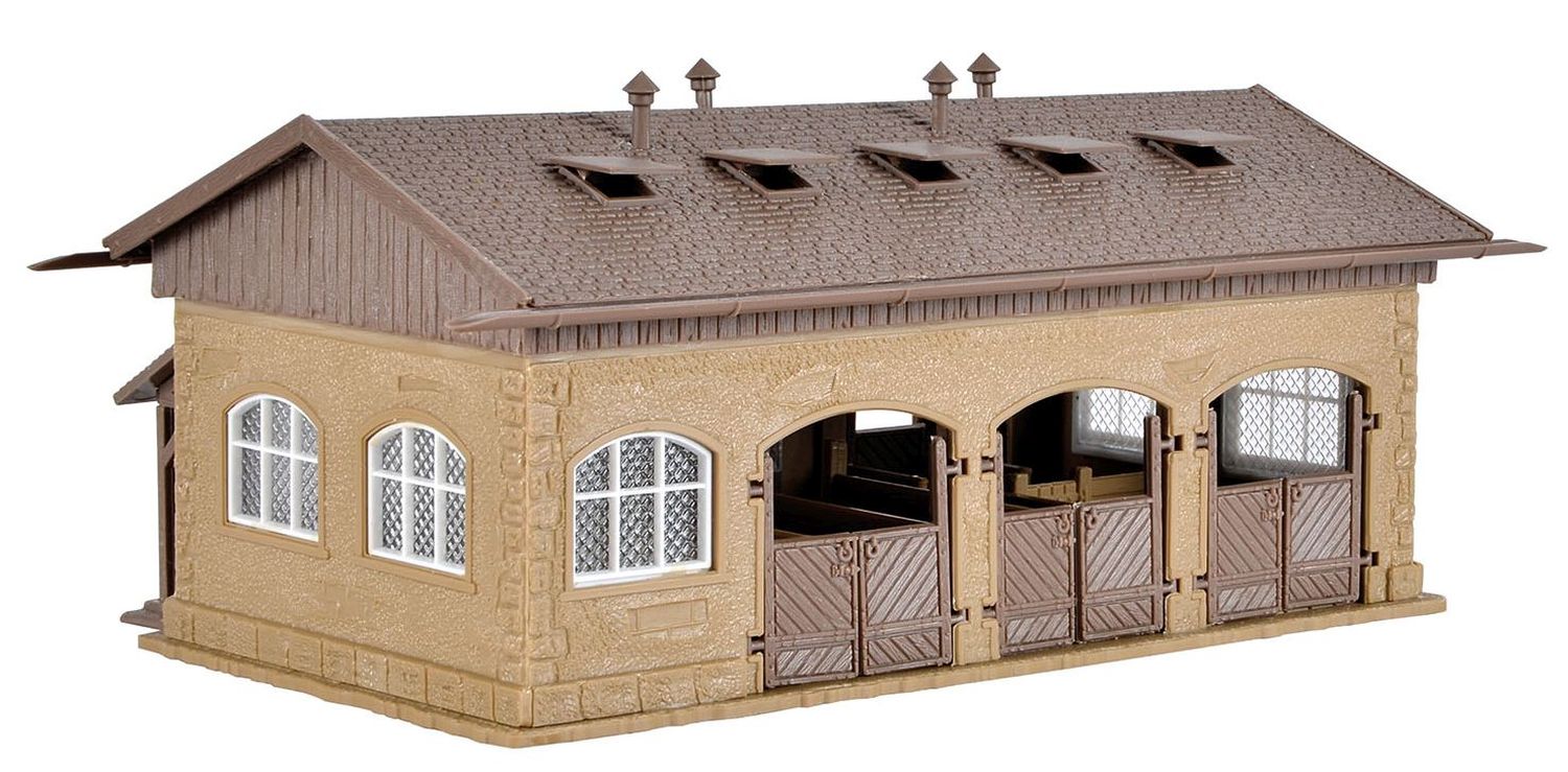 Vollmer 43740 - Schweinestall m.Schweinen