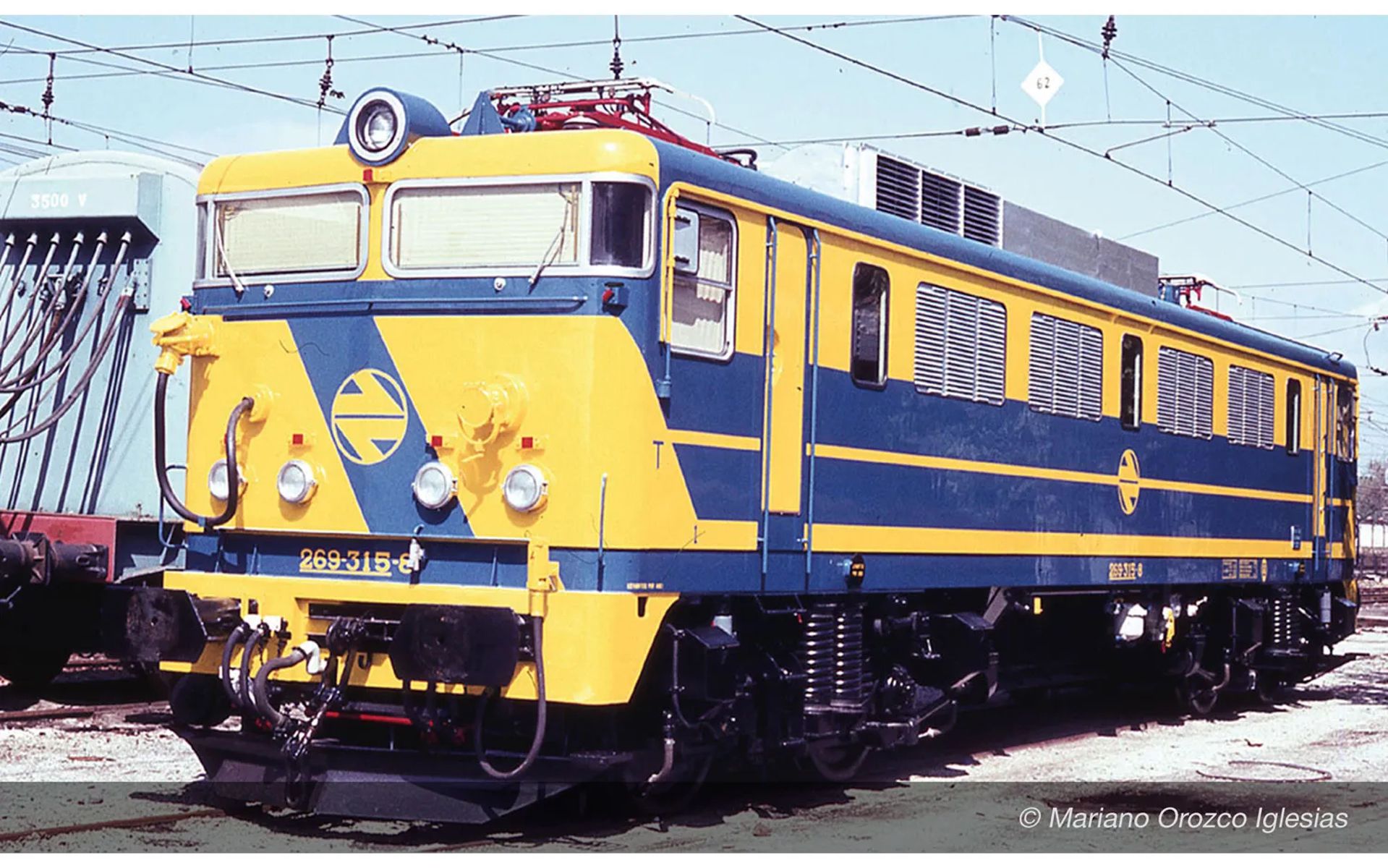 Arnold HN2593 - E-Lok 269.200 in 'Milrayas'-Lackierung, RENFE, Ep. IV