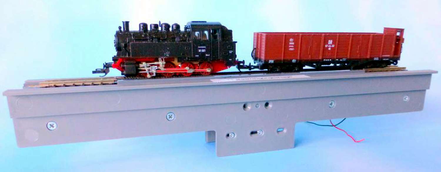 Lux-Modellbau 9330 - TT-Einbau Radreinigungsanlage analog