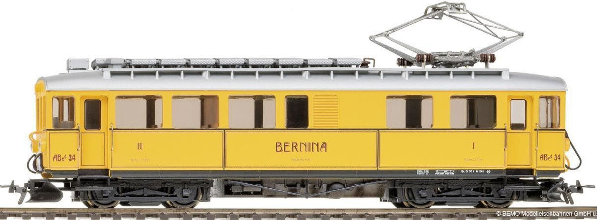 Bemo 1368184 - Nostalgietriebwagen ABe 4/4 34, RhB, Ep.V-VI, DC-Sound