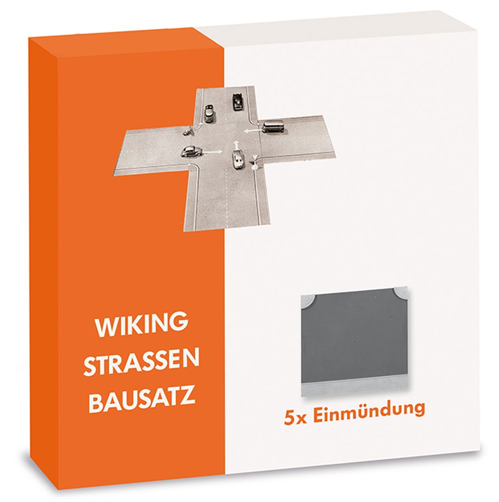 Wiking 119904 - Strassen Bausatz - Einmündung Inhalt: 5 Stück