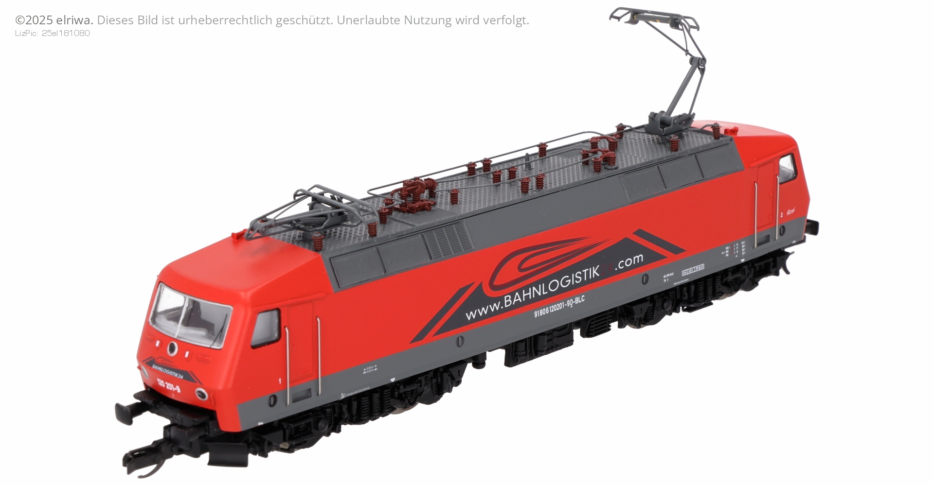 Beckmann 1011658 - E-Lok 120 201-9, Bahnlogistik24, Ep.VI, DC-Sound Beckmann 1011658 - E-Lok 120 201-9, Bahnlogistik24, Ep.VI, DC-Sound