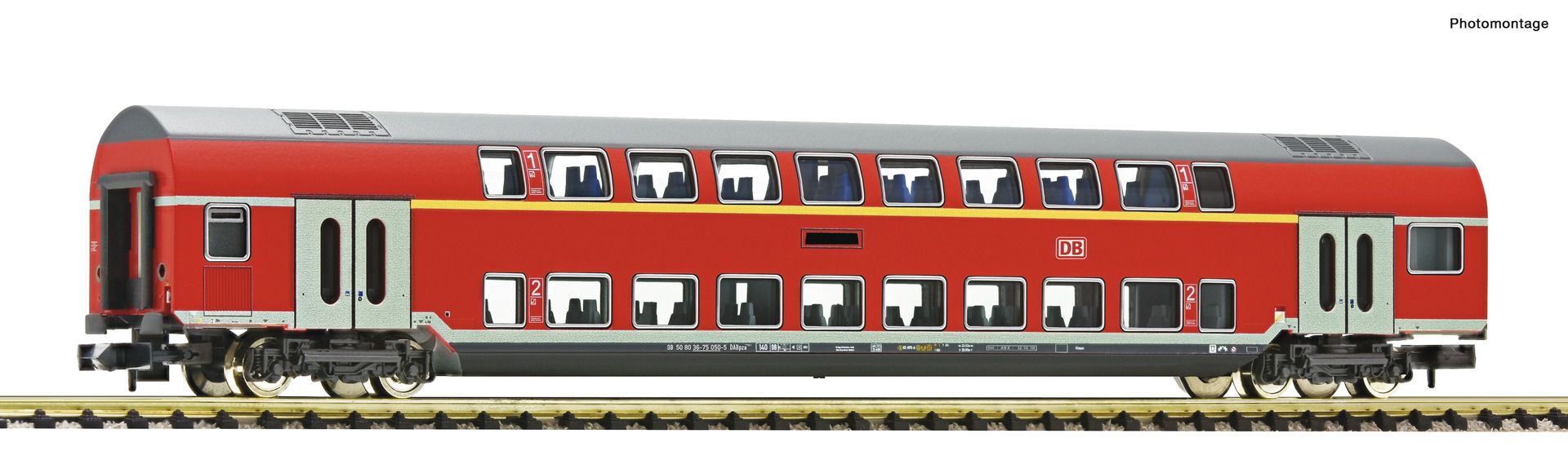 Fleischmann 6260079 - Doppelstockwagen 1./2. Klasse, DBAG, Ep.VI