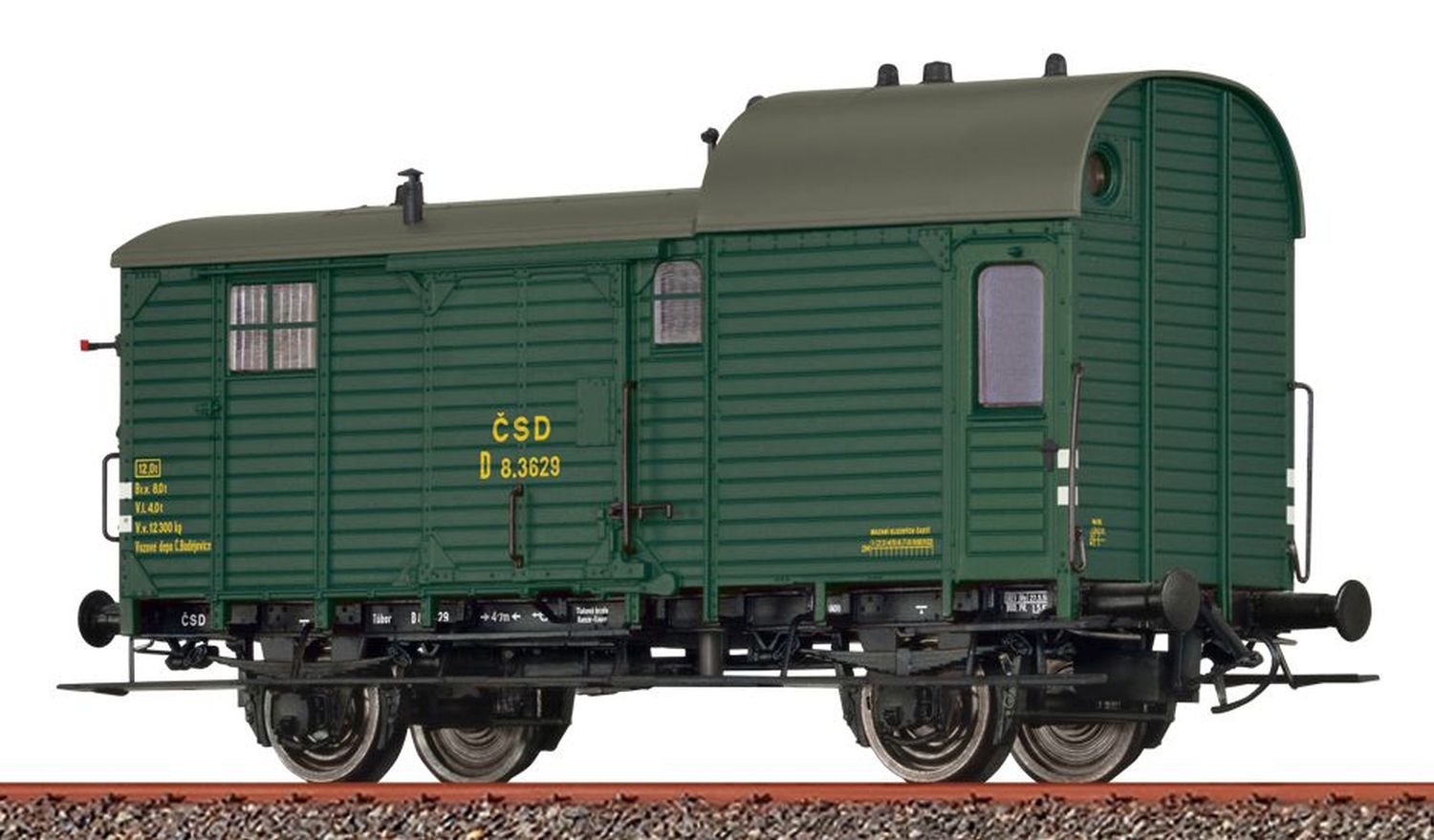 Brawa 49424 - Güterzuggepäckwagen D, CSD, Ep.III