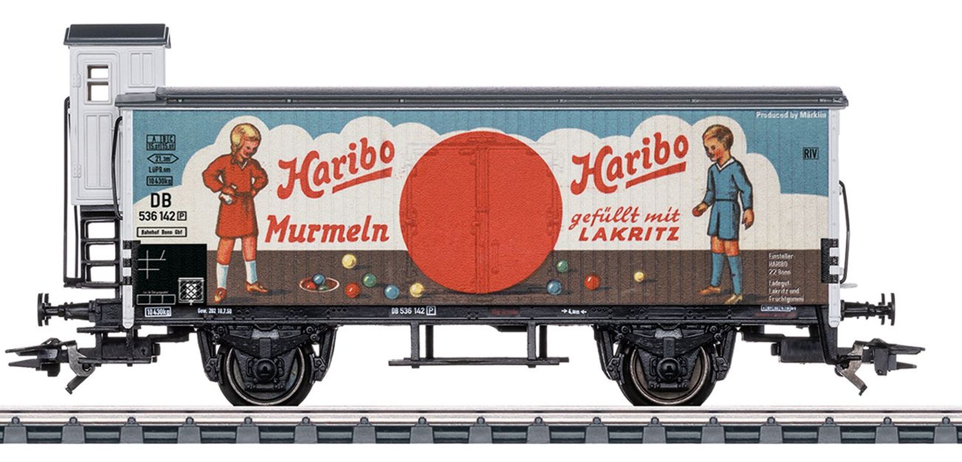 Märklin 48900 - Kühlwagen, DB, Ep.III 'Haribo'