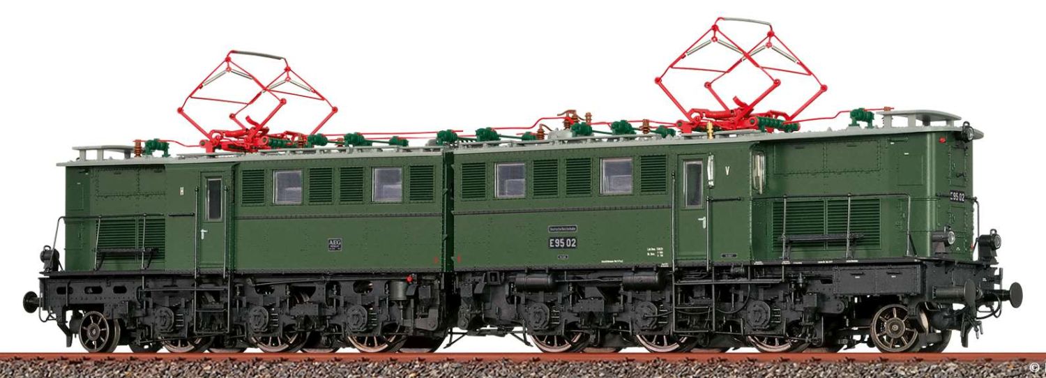 Brawa 43172 - E-Lok E 95 02, DR, Ep.III, DC-Sound-Extra