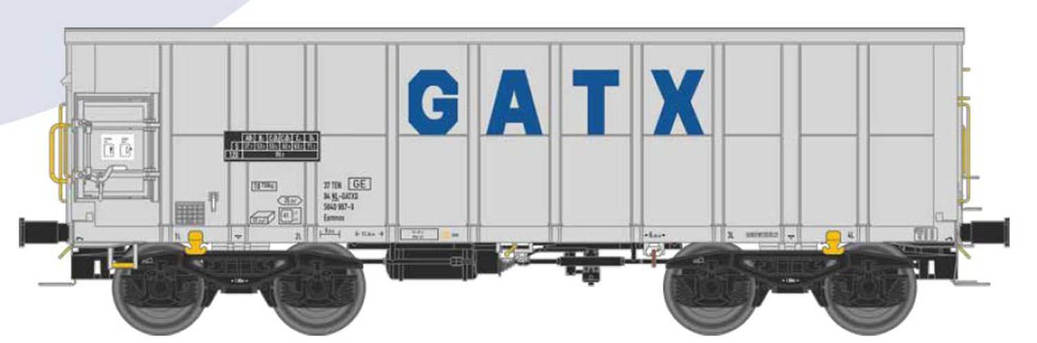 nme 545654 - Offener Güterwagen Eamnos 11,3m, GATX, Ep.VI, AC