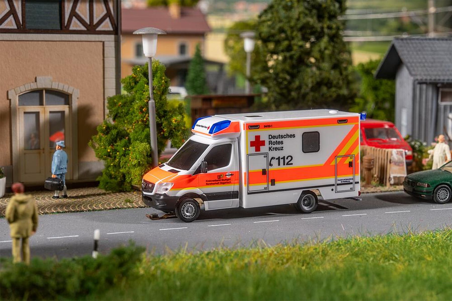 Faller 161445 - MB Sprinter Rettungswagen DRK (HERPA)