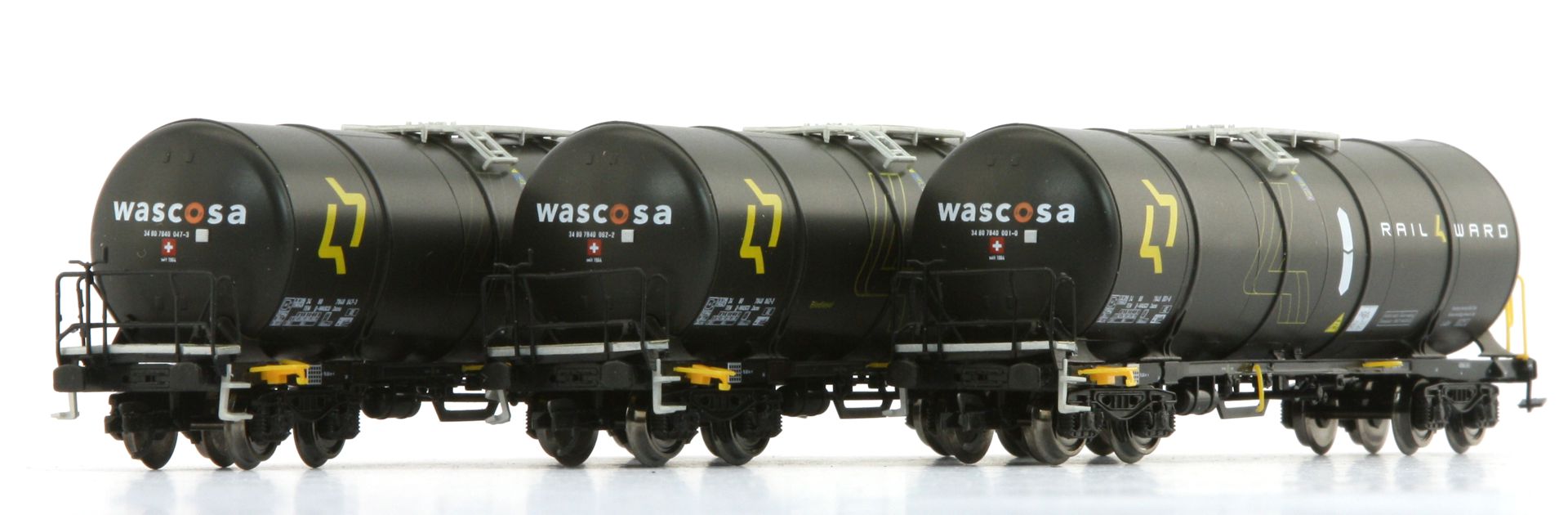 igra 96200052 - 3er Set Kesselwagen Zacns 88, Wascosa, Ep.VI 'RAIL4WARD'