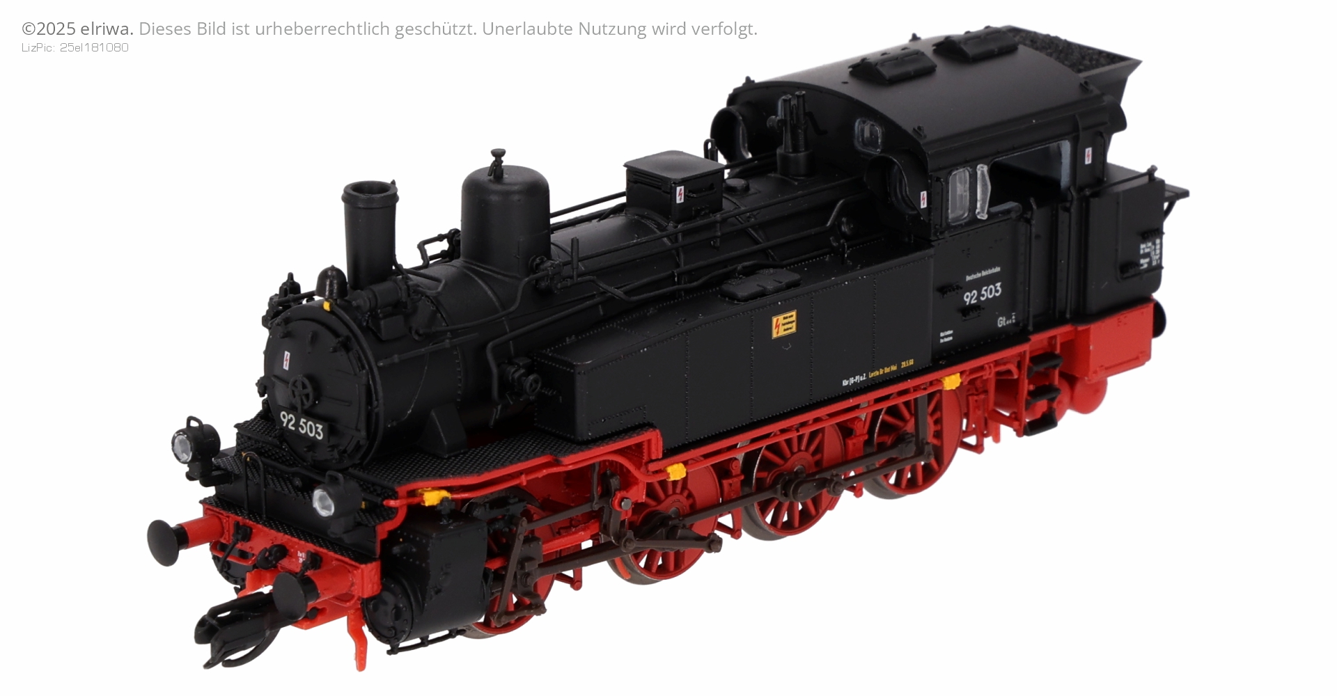 Saxonia 120160 - Dampflok BR 92.5 (pr. T 13), 92 503, DR, Ep.III, DC-Sound Saxonia 120160 - Dampflok BR 92.5 (pr. T 13), 92 503, DR, Ep.III, DC-Sound