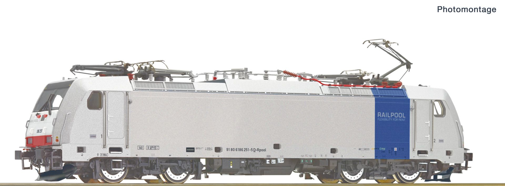 Roco 7500161 - E-Lok 186 251-5, Railpool, Ep.VI