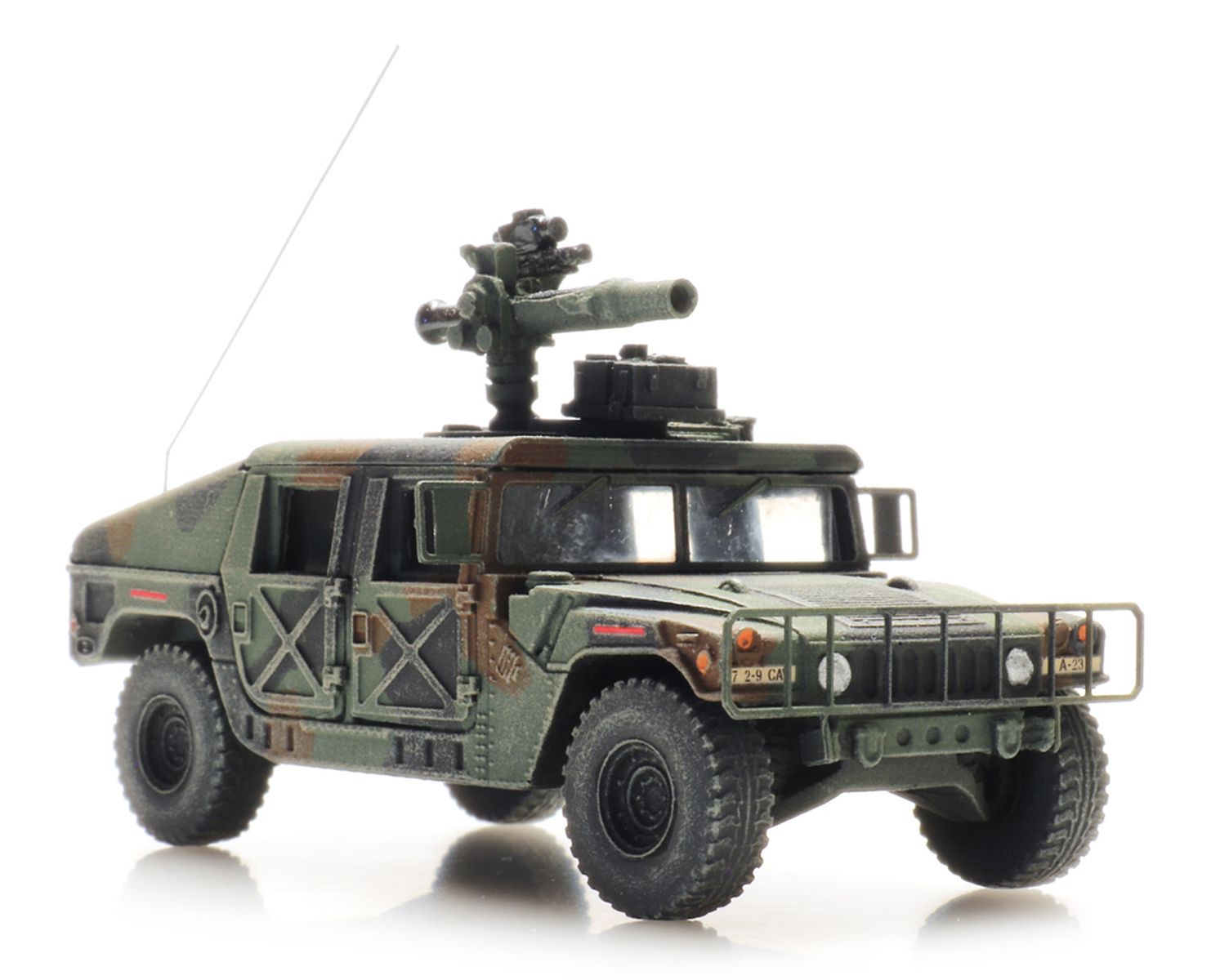 Artitec 6870544 - US Humvee Camo Armored TOW